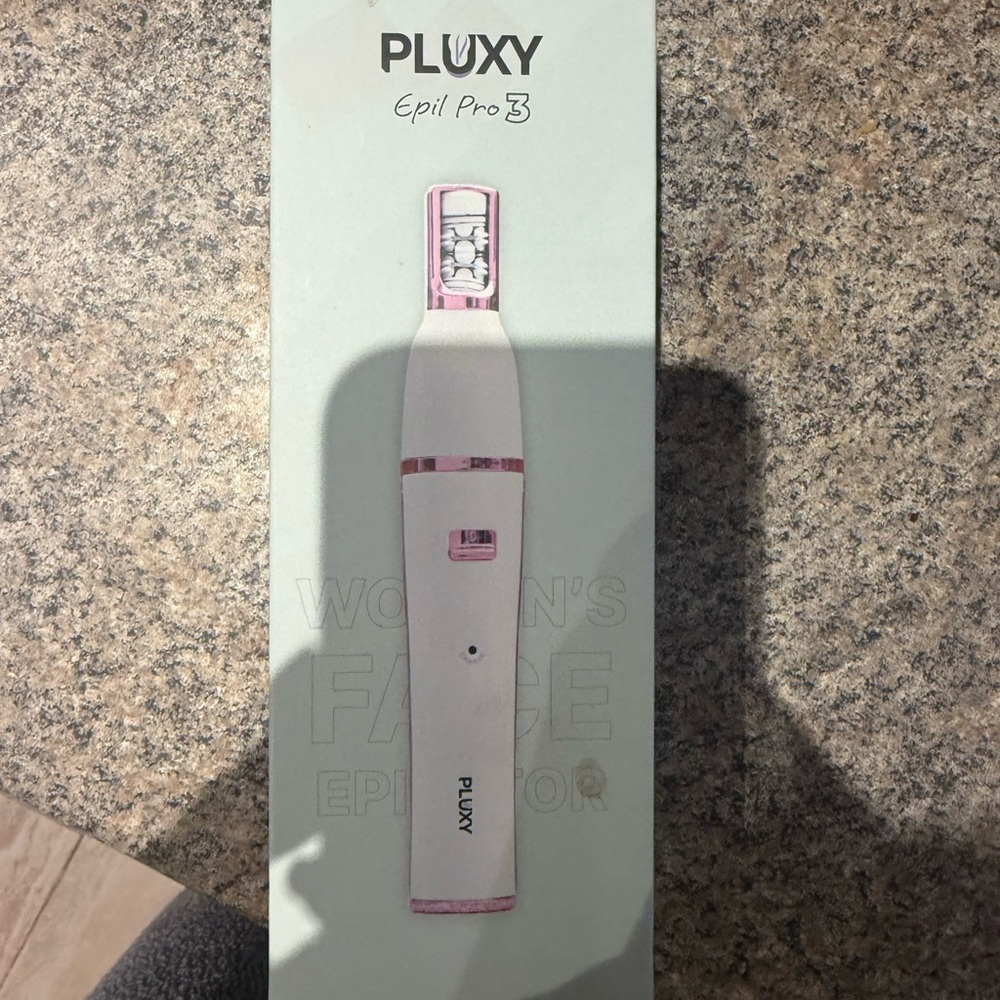 Lux Epil Pro 3 Women's Face Epilator - White and Pink